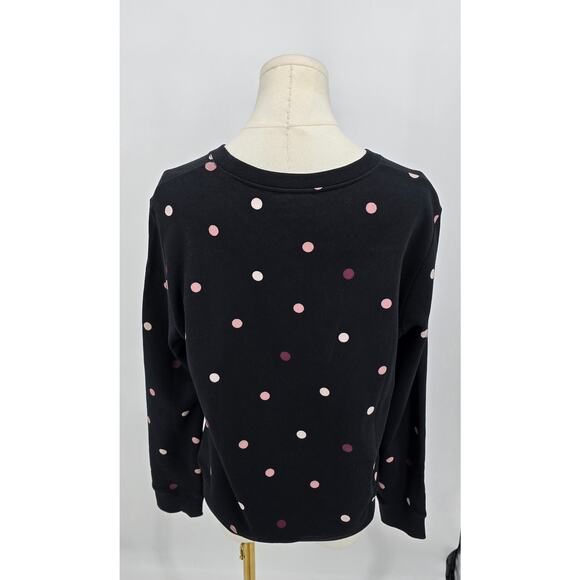 Kate Spade New York Black Bakery Polka-dot Sweatshirt - Picture 3 of 5